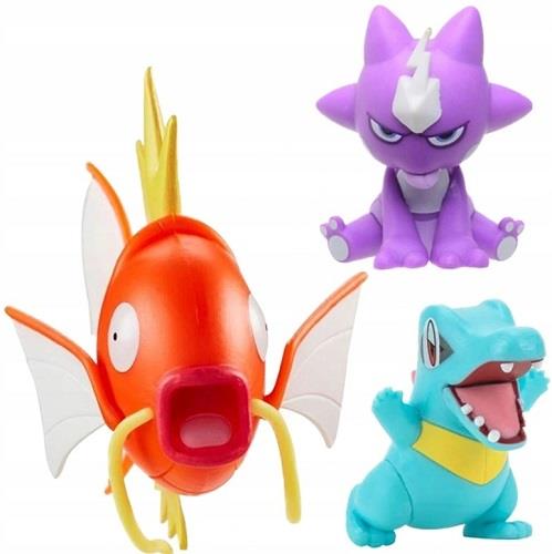 Pokemon Battle Figure Pack (Magikarp, Totodile, Toxel)