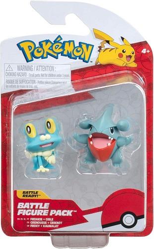 Pokemon Battle Figure Pack - Froakie and Gible