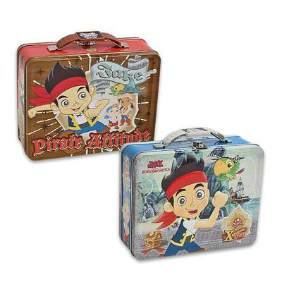 Jake and the Neverland Pirates Tin Lunch Box Blue