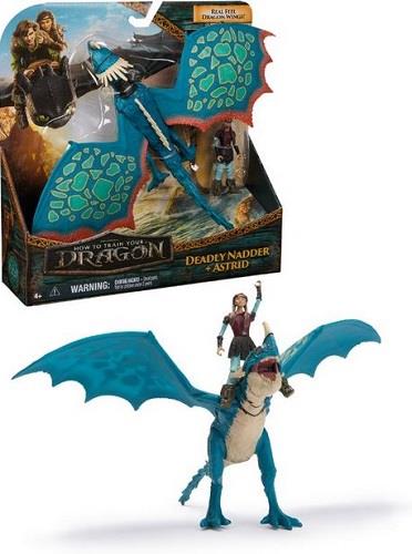 How to Train Your Dragon Deadly Nadder + Astrid