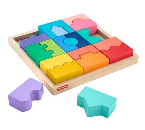 Wooden Interlocking Blocks