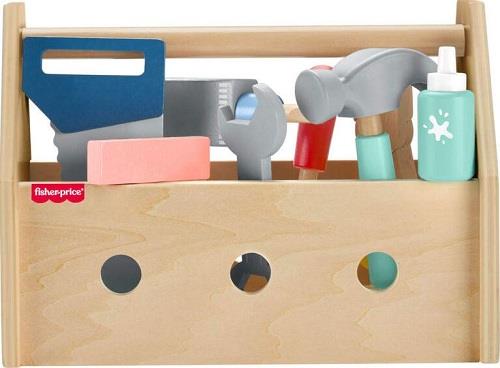 Fisher Price Wooden Tool Box Set
