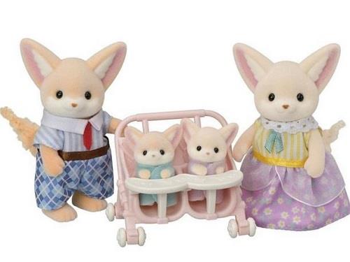 Calico Critters Fennec Fox Family