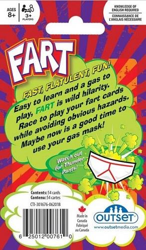 Fart The Explosive Card Game