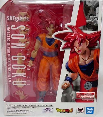 Dragon Ball Daima Super Saiyan God Goku Figure