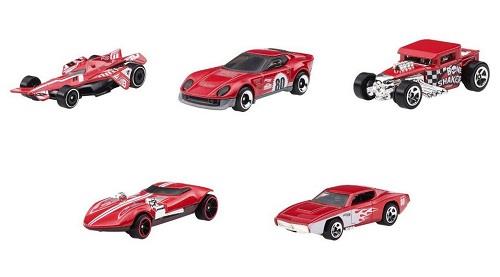 Hot Wheels Mattel 80th Anniversary 5-Pack Toy Cars
