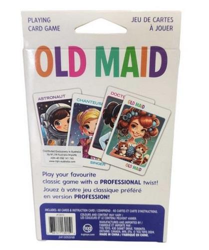 Old Maid Playing Card Game