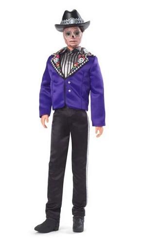 Barbie Ken Dia De Muertos Doll