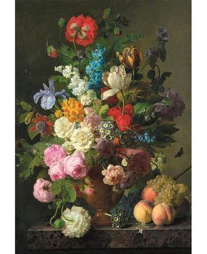 Puzzle Jan Frans Van Deal Bowl of Flowers (1000 pcs)