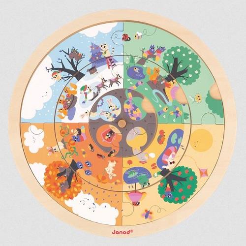Janod Observation Puzzle 4 Seasons
