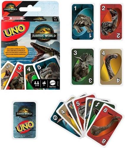 Uno Jurassic World Card Game