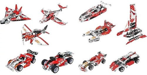 Meccano 10 in 1 Race Car - Voiture de course 10 en 1