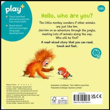 Are you a Monkey Like Me Book - Livre
