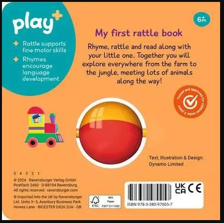 Ready, Steady, Shake, First Toys Book - Livre