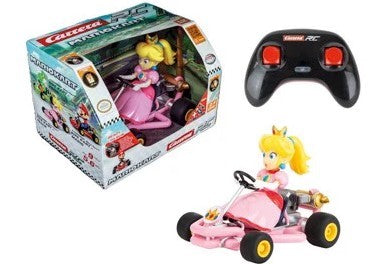 Super Mario Carrera Remote Control MarioKart Pipe Kart - Télécommande voiture à tuyaux (Peach)