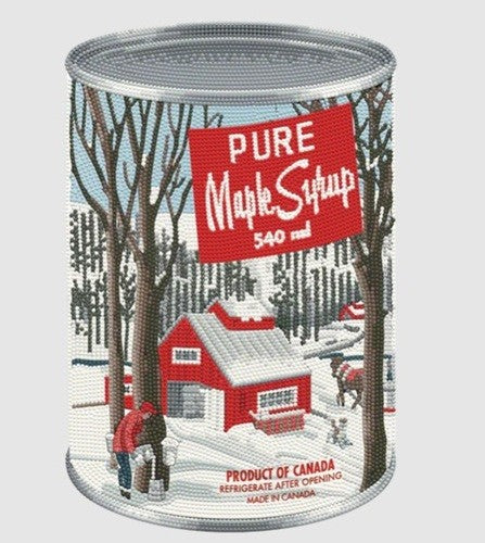 Diamond Dotz Maple Syrup Can / Boîte de sirop d'érable