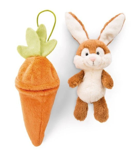 Bunny Rabbit in Carrot Plush / Lapin dans carotte peluche
