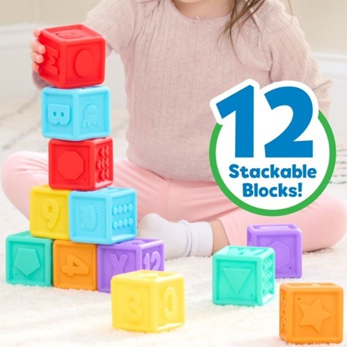 Playskool ABC Soft Stacking Blocks/Blocs ABC empilables souples