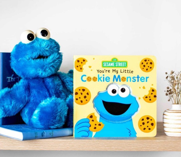 Sesame Street You're My Little Cookie Monster Book - Livre « Tu es mon petit Cookie Monster »