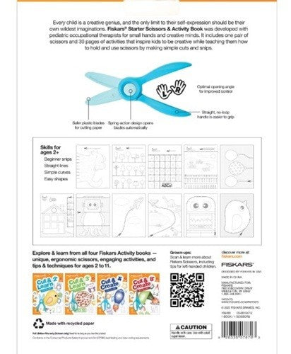 Fiskars Cut & Learn For 2+ - Découper et apprendre (dès 2 ans)