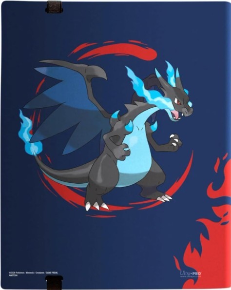Pokemon Pro Binder 9 Pocket Mega Charizards / Classeur Pro à 9 cases