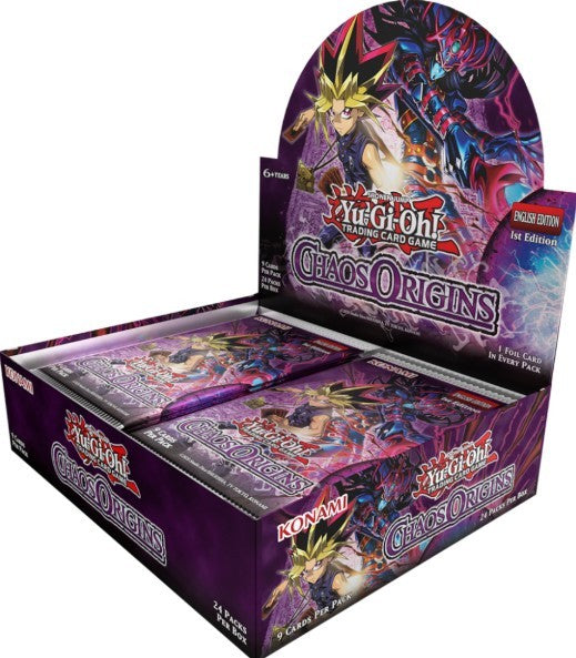 Yu-Gi-Oh Chaos Origins Booster Packs / Ensemble de boosters