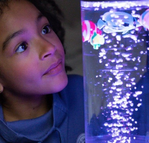 Bubble Bloom Bubble Tube Sensory Lamp - Tube de Bulles Lampe Sensorielle (28cm)