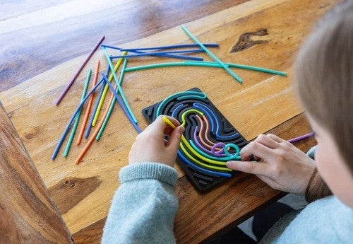 Silicone Sensory Activity Board - Planche d'activités sensorielles en silicone