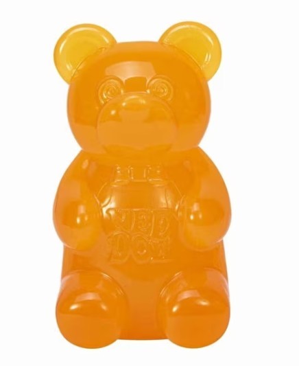 Nee Doh Gummy Bear Orange - Ours en gélatine à l'orange
