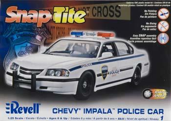 Revell Model Chevy Impala Police Car
