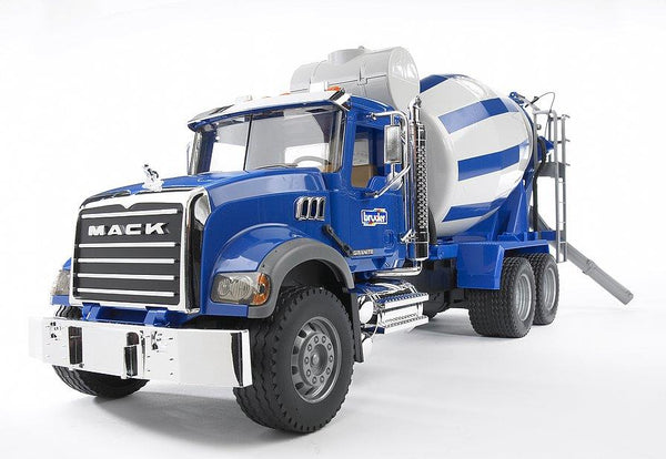 Bruder Mack Granite Cement Mixer - 02814