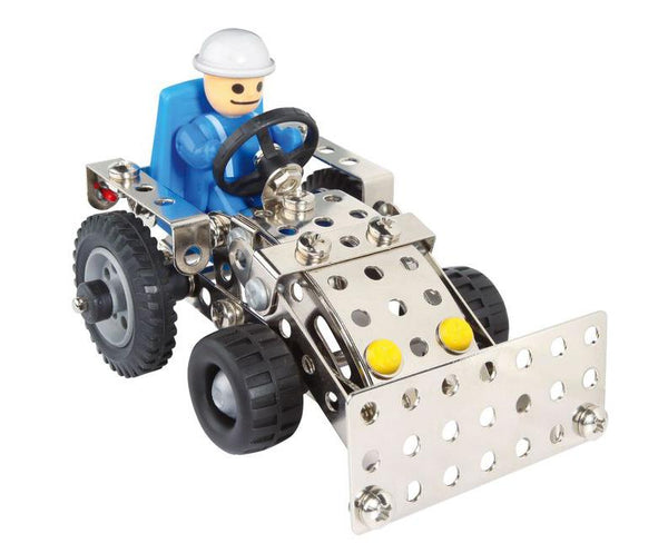 Eitech C81 Basic Tractor with Trailer Construction Set