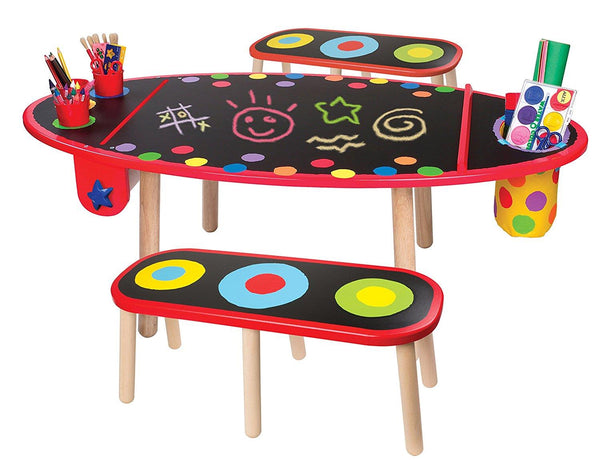 Alex Super Art Table With Paper (Montreal, In-Store or Pickup ONLY) (Floor Model)