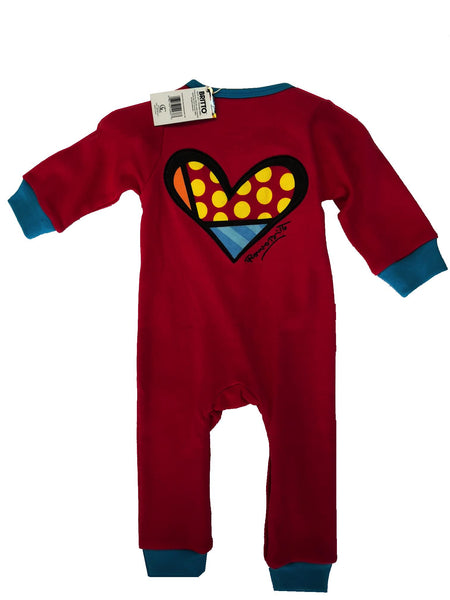 Britto Onesie Red Heart (6 - 12 months)