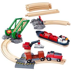 Brio Cargo Harbor Train Set - 33061