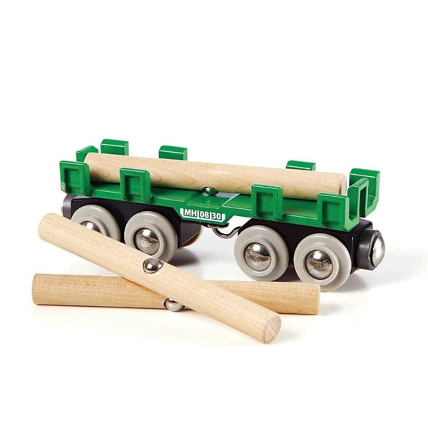 Brio Lumber Loading Wagon - 33696/Wagon de chargement de bois Brio - 33696