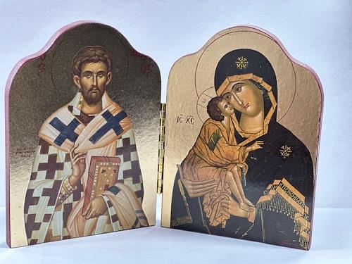 Virgin Mary and Other Orthodox Icon