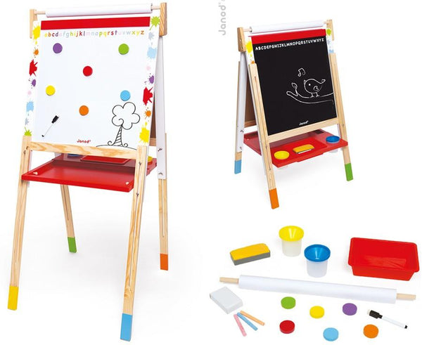 Janod Splash Adjustable Easel (Montreal, In-Store or Pickup ONLY)