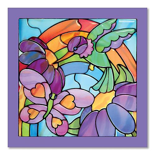 Melissa & Doug Stained Glass Rainbow Gard