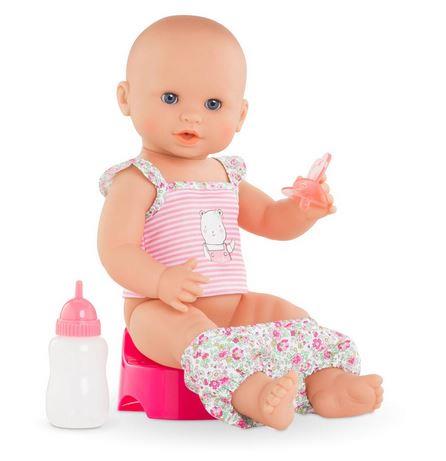 Corolle Emma Drink-and-Wet Bath Baby Doll