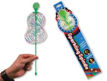 Sparkling Whirler Spindle (White)