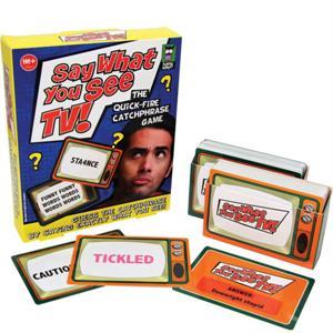 Say What You See TV! Catchphrase Card Game