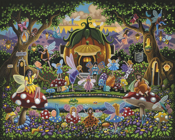 Dowdle Puzzle The Fairy Family (100 pcs)