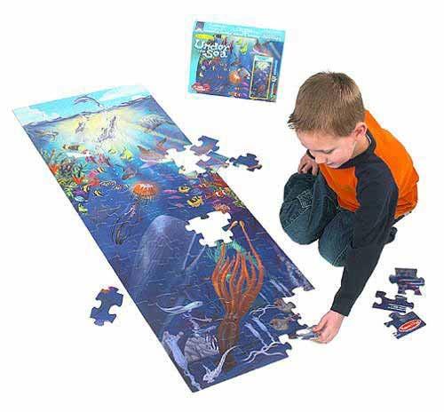 Melissa & Doug Puzzle Under The Sea