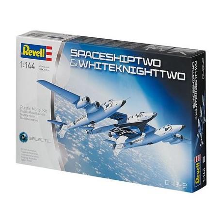 Revell Model Plane SpaceShipTwo & Carrier White Knight