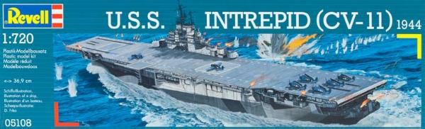 Revell Model Boat U.S.S. Intrepid