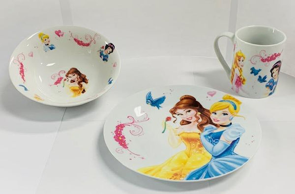 Disney Princess Dinnerware Set (3 pieces)