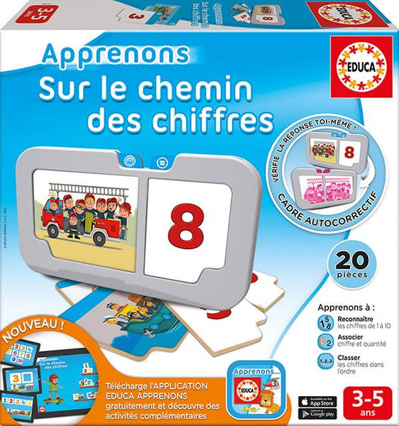 Educa Apprenons sur le chemin des chiffres