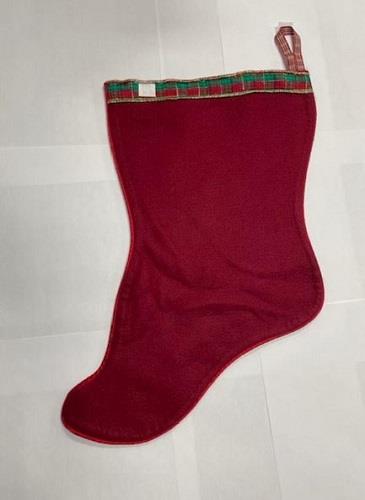Red Felt Christmas Stocking Sock