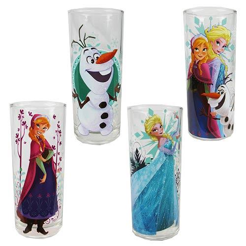 Disney Frozen 4 Pcs Glasses Set